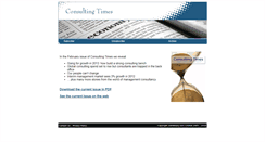 Desktop Screenshot of consulting-times.com